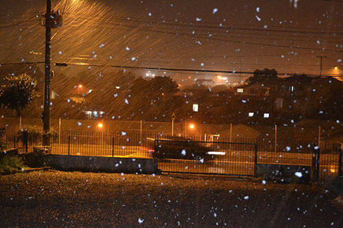 Neve no sul - 27/08 - Caxias do Sul