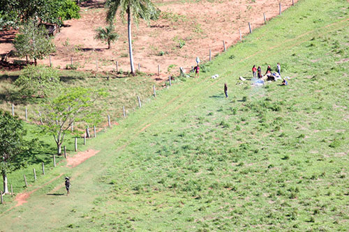 Invasão de terra no MT 12