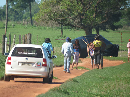 Invasão de terra no MT 7