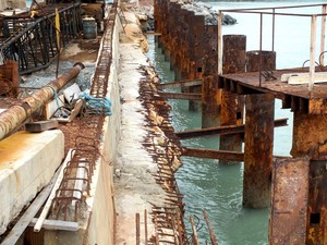 Obra do 1º porto no Piauí - intelog.net