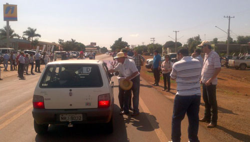 Produtores em Protesto
