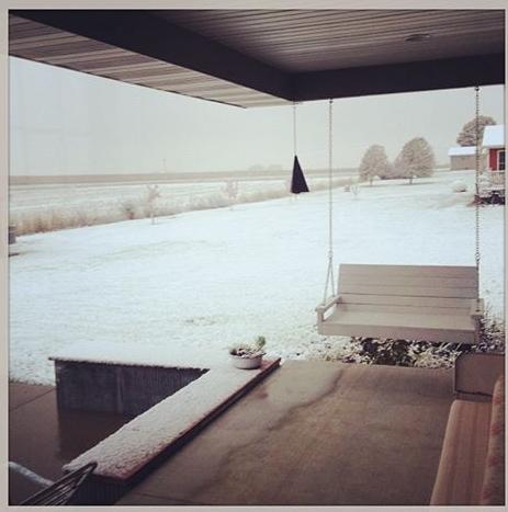 Neve em Iowa