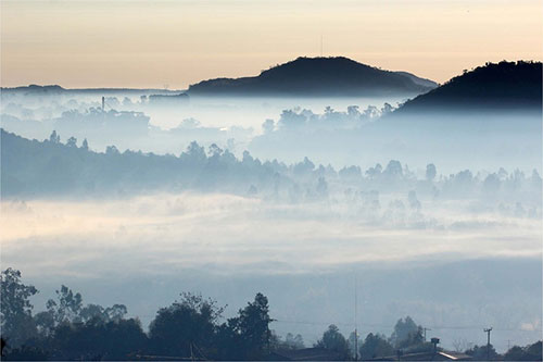 Geada em Santana do Livramento - Foto UOL