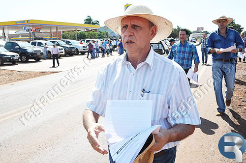 Protesto em Sidrolândia - MS