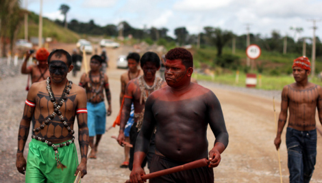 Indios Invadem Usina Belo Monte