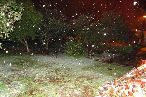 Neve no sul - 27/08 - Ibiraiaras