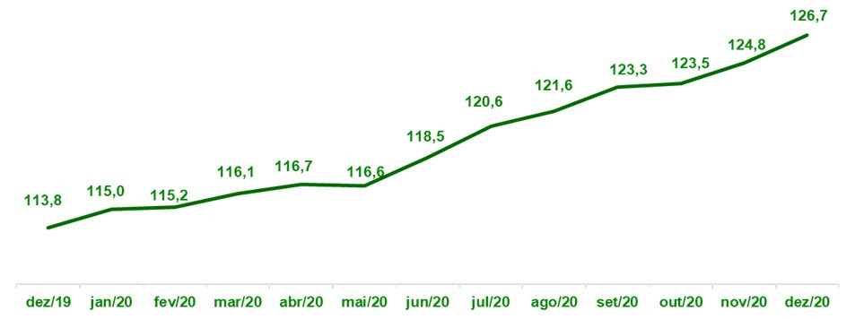 Dados do setor de raÃ§Ãµes em 2020