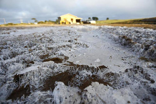 Neve em São José dos Ausentes 2 - Foto Zero Hora