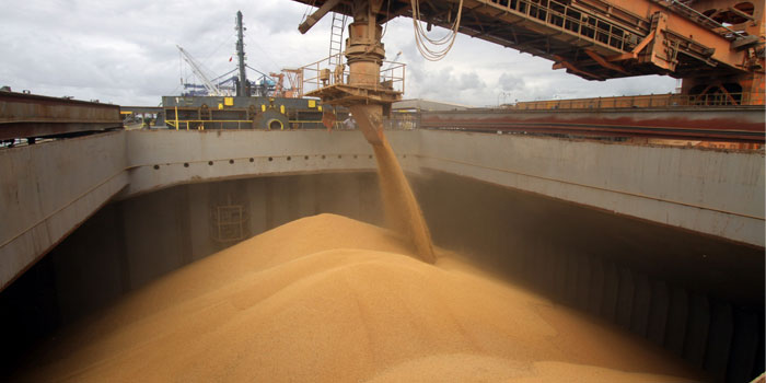 Resultado de imagem para Brasil tem recorde nas exportações de soja e mantém competitividade