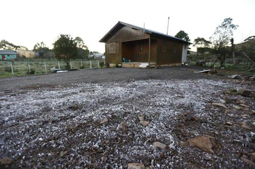 Neve em São José dos Ausentes - Foto Zero Hora