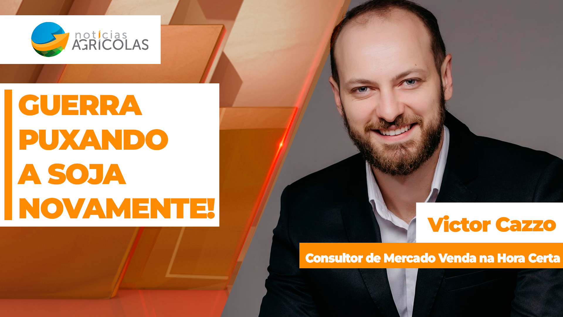 Guerra puxando a soja novamente!