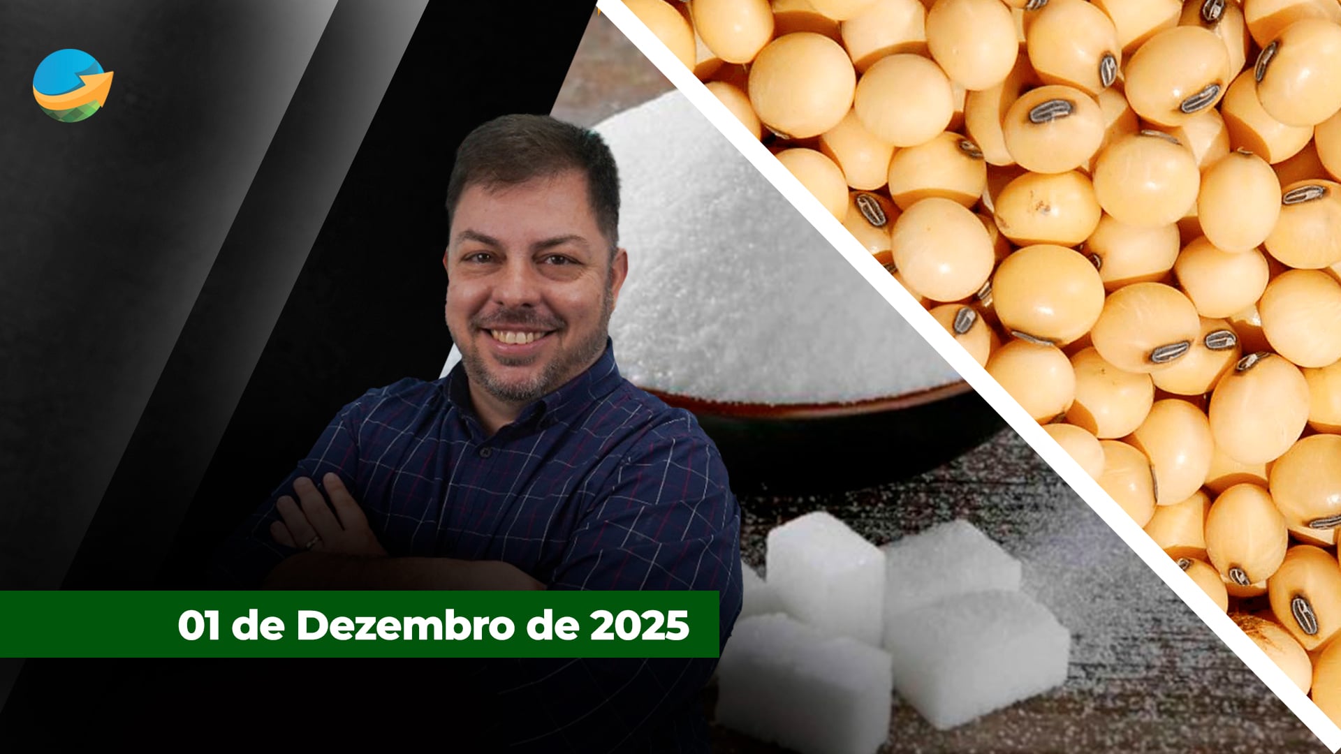 Soja recua forte em Chicago com pressão do farelo; açúcar recua quase 3% com maior oferta no Brasil e na Índia