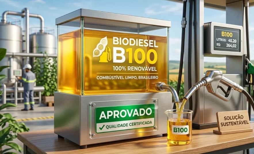 O Biodiesel B100 pode ser uma realidade técnica e sem riscos no Brasil
