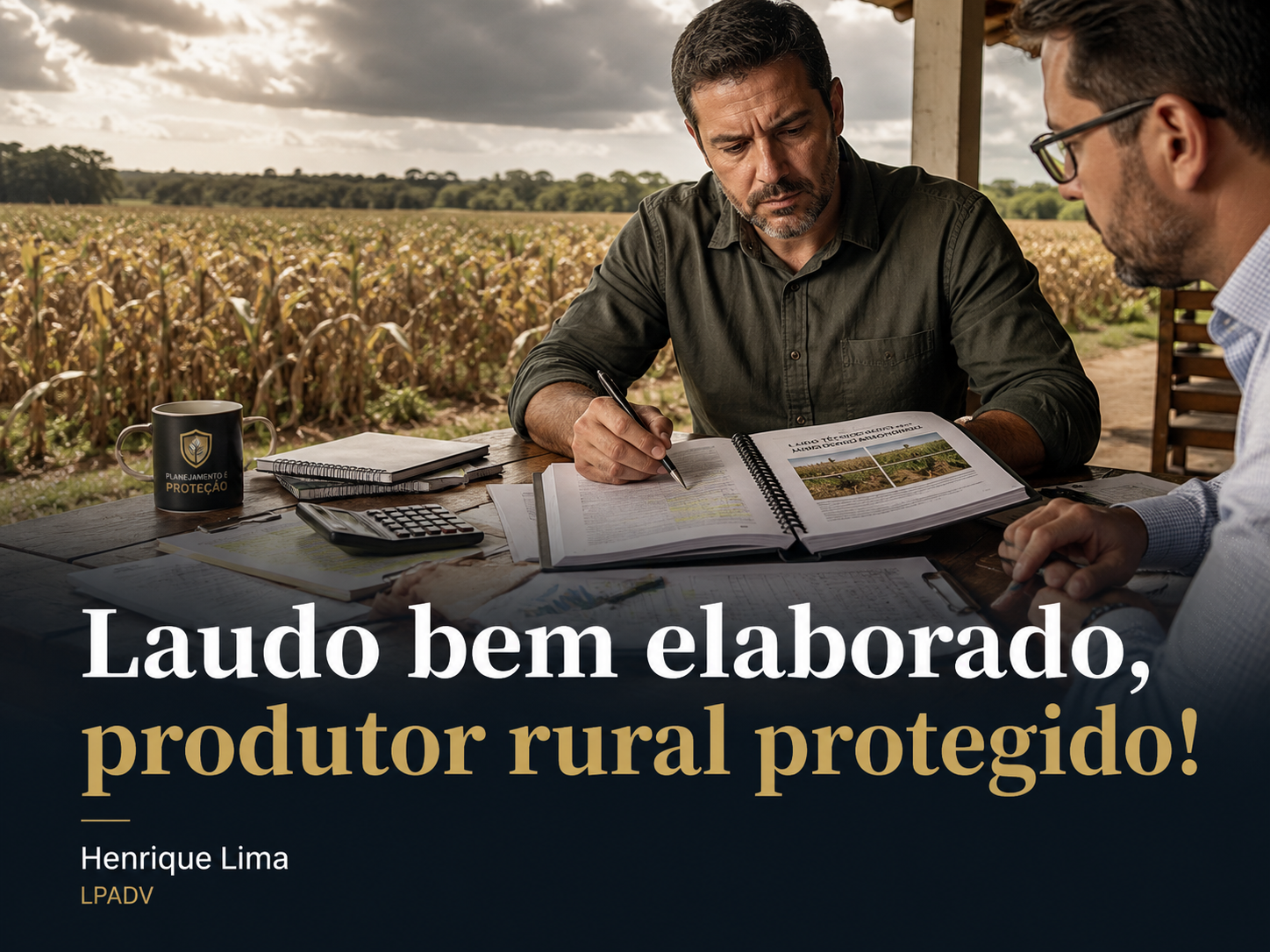 Laudo bem elaborado, produtor rural protegido!