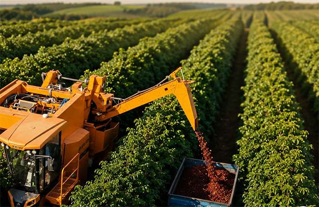 Café arábica: colheita evolui para 74% na região da Expocacer