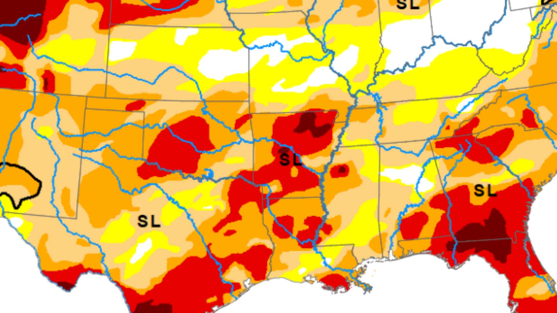 EUA 26/27: Nova safra começa com El Niño no radar e seca alcançando áreas importantes de produção