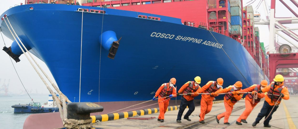 Coronavírus porto China