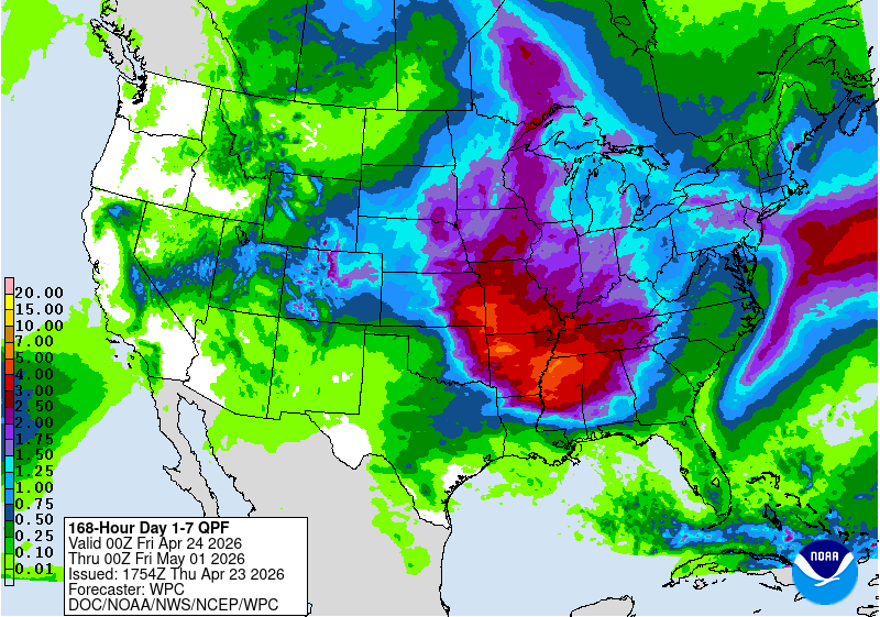 Clima nos EUA traz alertas ao produtor americano, mas ainda não impacta soja e milho em Chicago