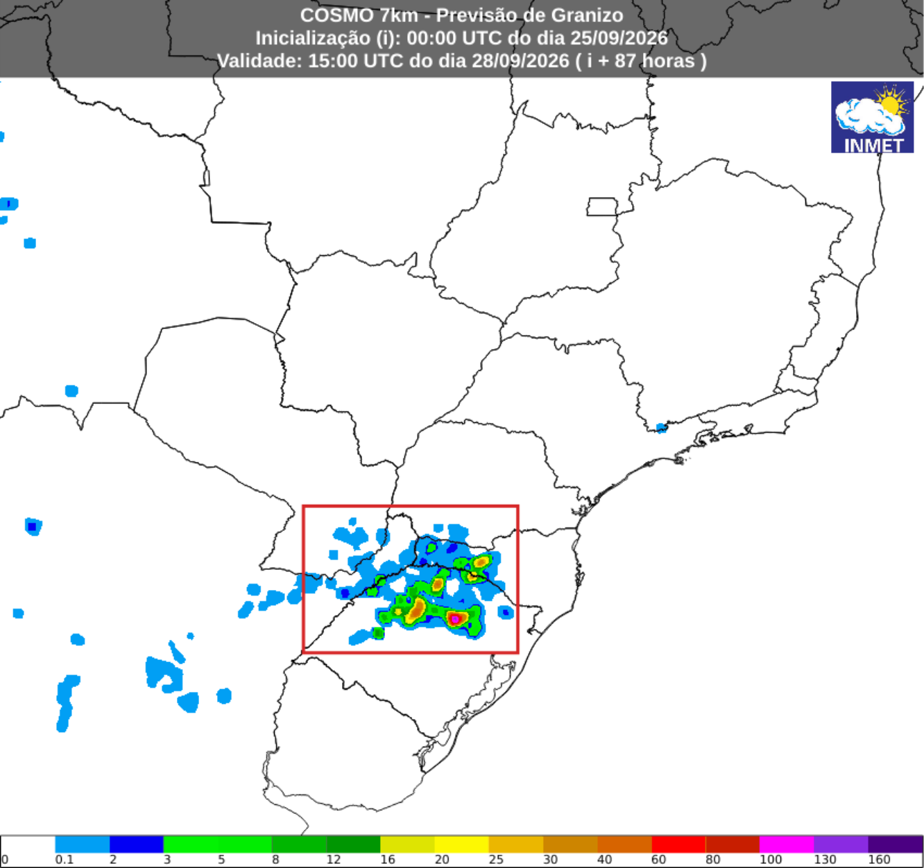 Chuva volta a avançar pelo Brasil, mas calor persiste no Centro-Oeste