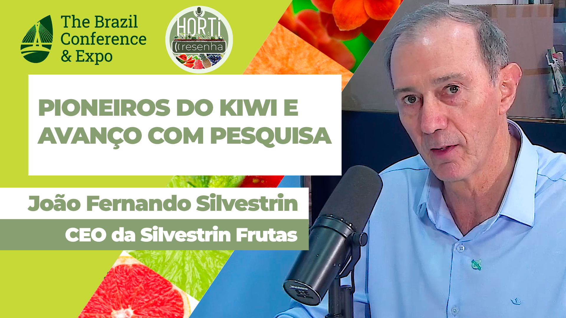 HORTI RESENHA ESPECIAL IFPA - Do pioneirismo do kiwi no Brasil à necessidade de incentivar a pesquisa para o futuro da fruticultura episode artwork