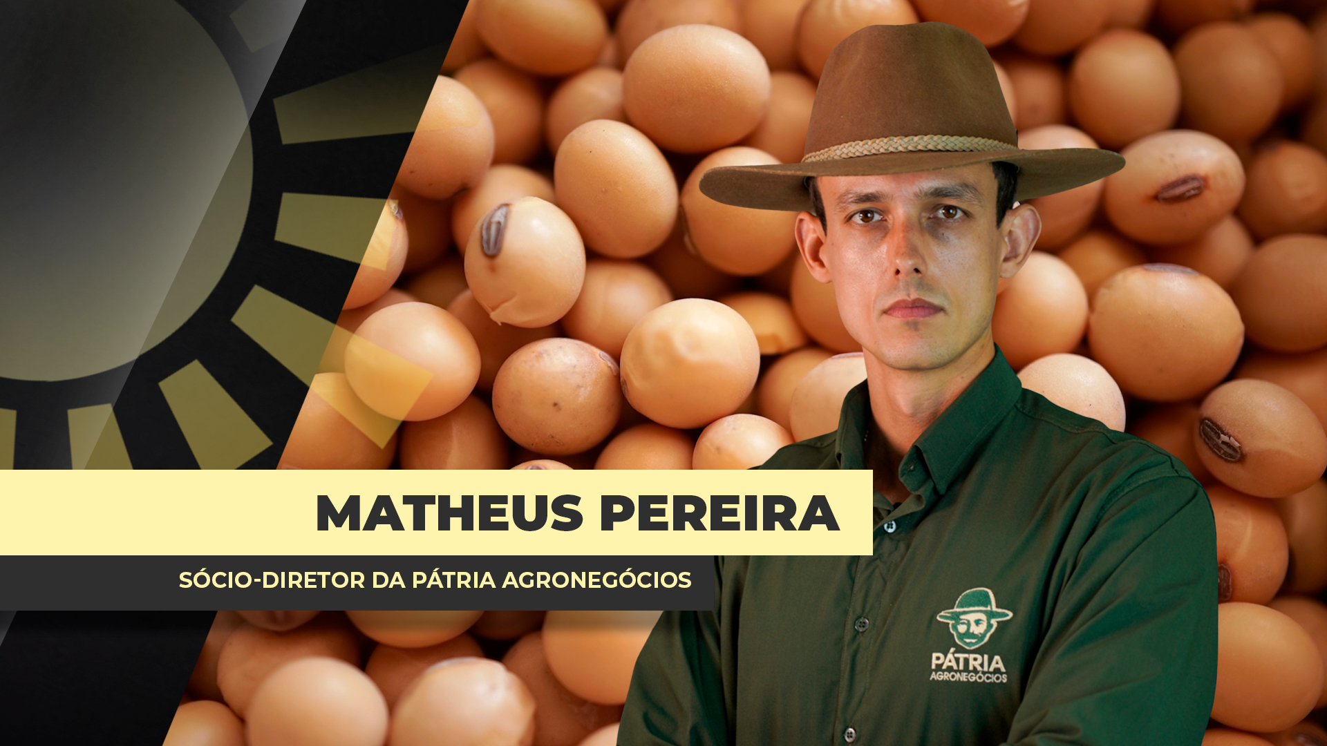 ENTREVISTA BOM DIA AGRO COM - Matheus Pereira - Sócio Diretor da Pátria Agronegócios