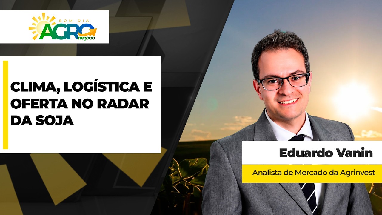 Mercado da soja começa semana de olho no clima, na logística e relação oferta x demanda, principalmente China e EUA episode artwork