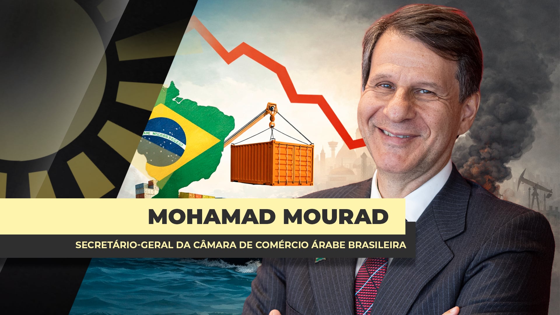 ENTREVISTA BOM DIA AGRO COM - Mohamad Mourad Secretário-Geral da Câmara de Comércio Árabe Brasileira