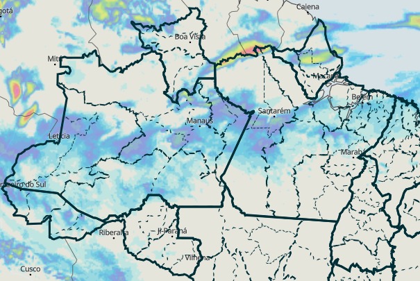 Calor predomina no Norte, mas chuva segue frequente em áreas da região