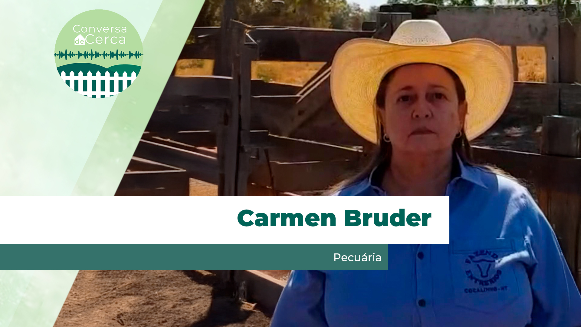 Conversa de Cerca #179 - De um começo do zero à referência nacional: a trajetória inspiradora de Carmen Bruder na pecuária brasileira