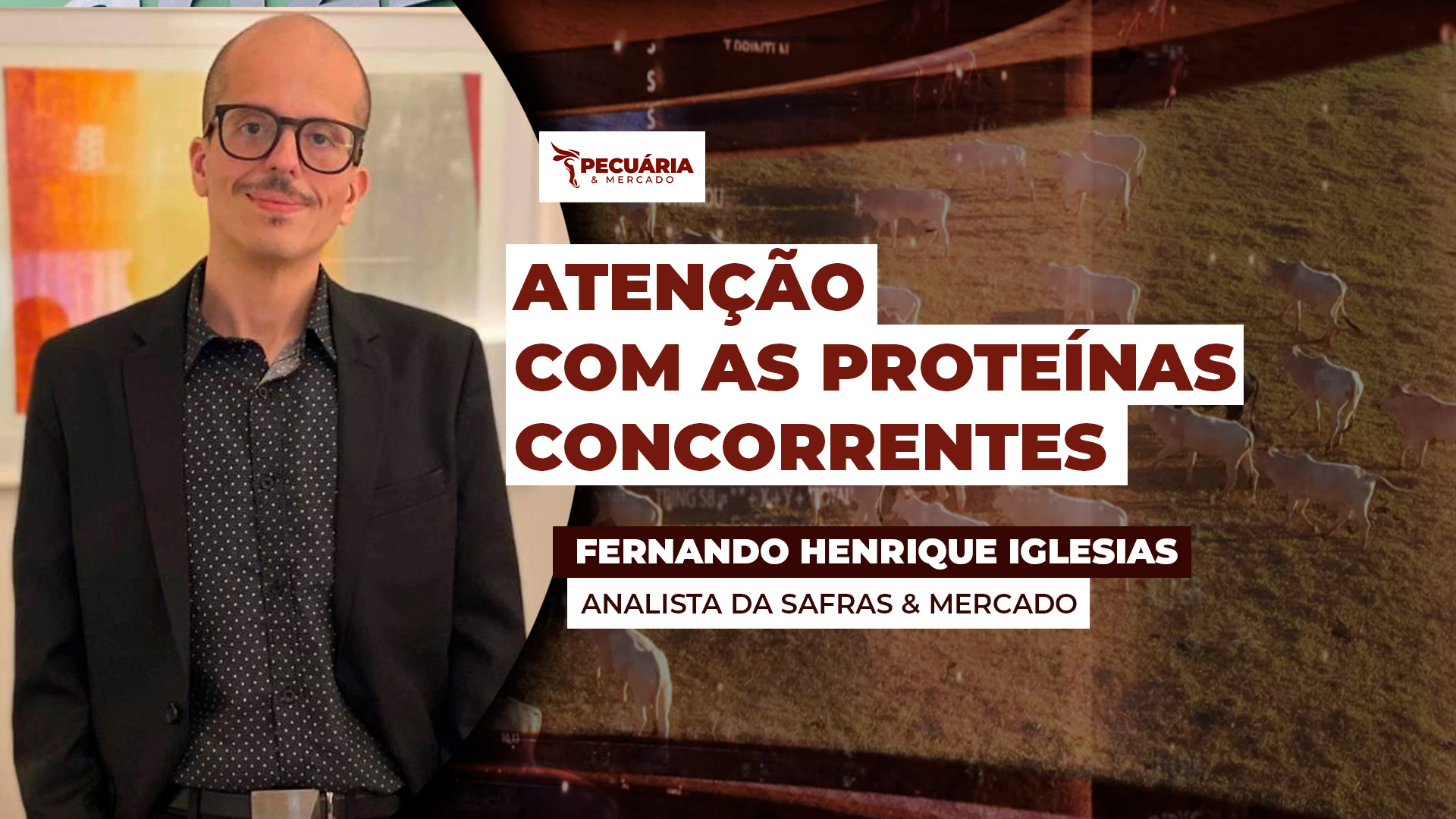 Com queda nas carnes de frango e suína, concorrência pelo consumo interno pode chegar à arroba do boi
