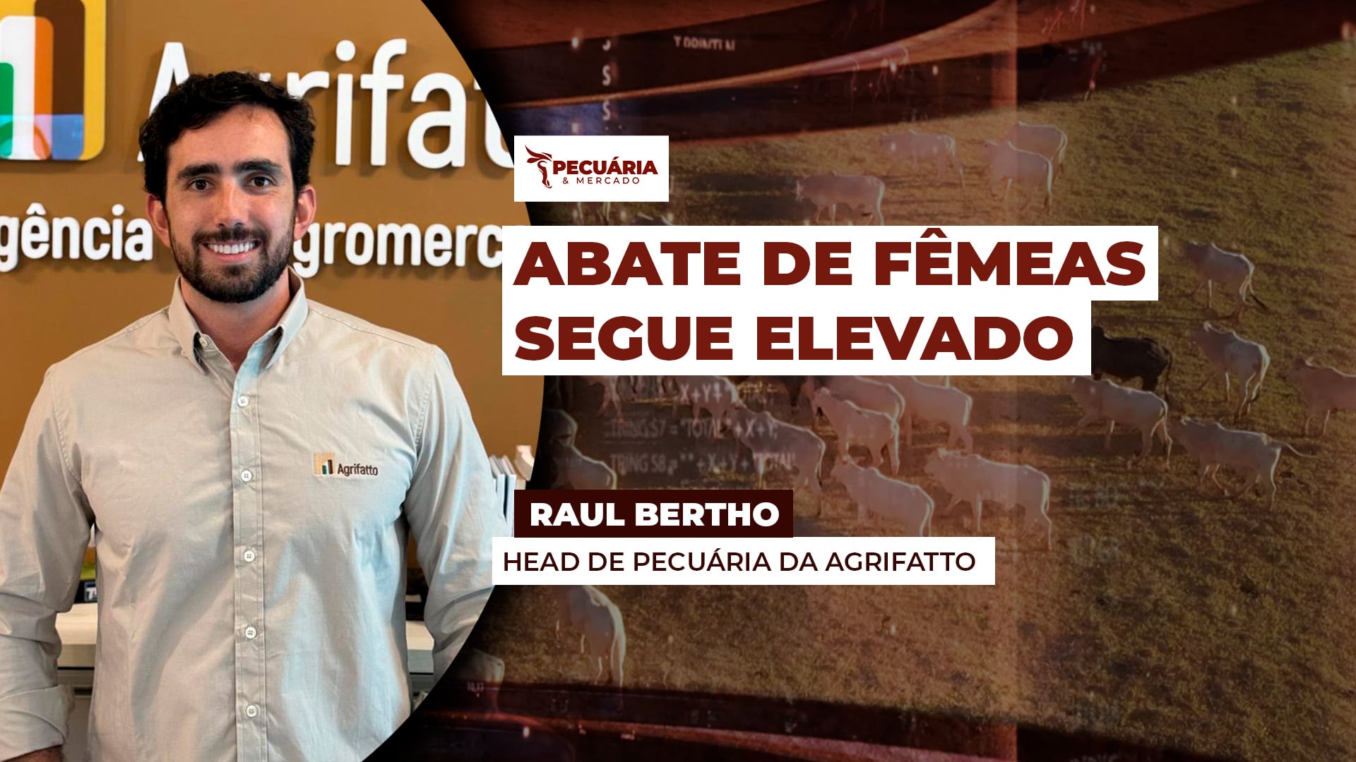 Participação de fêmeas segue elevada nos abates enquanto queda nos machos reduz peso médio das carcaças Participação de fêmeas segue elevada nos abates enquanto queda nos machos reduz peso médio das carcaças