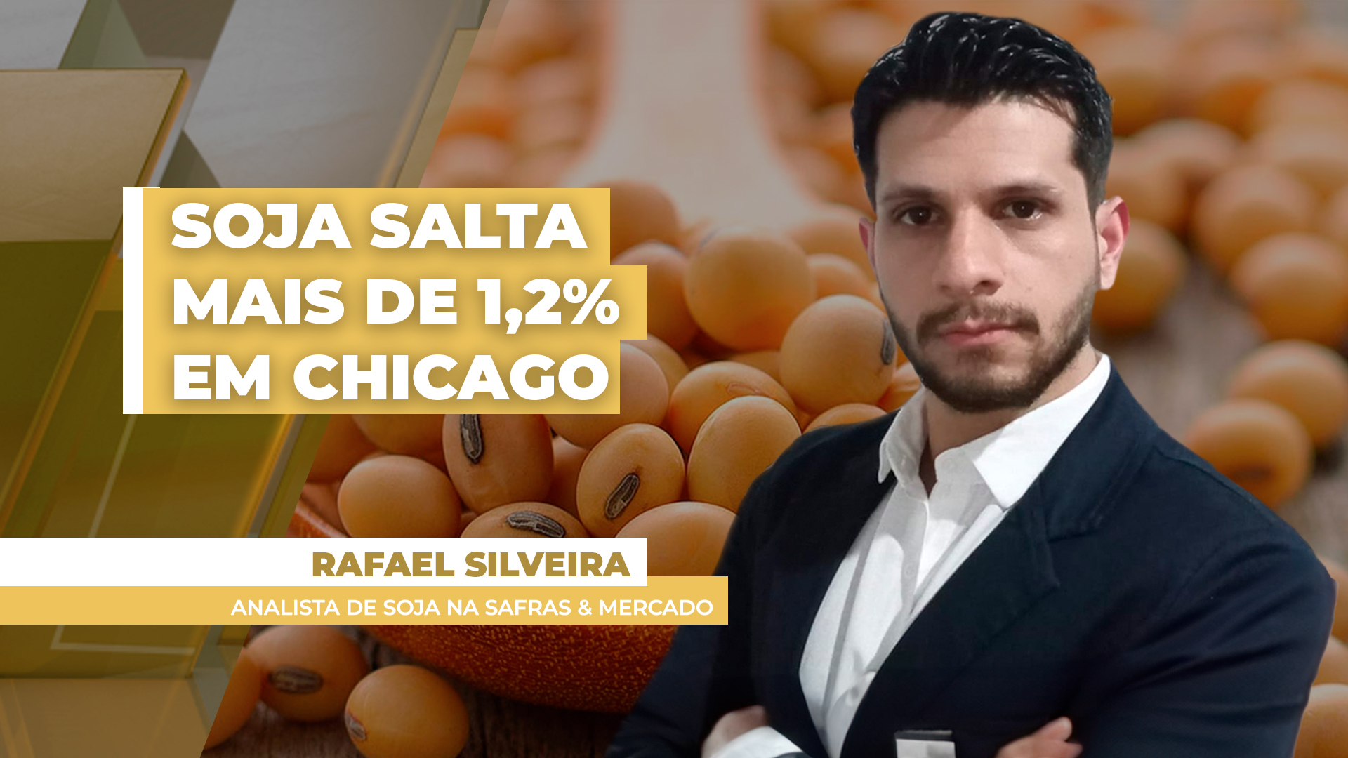 Soja salta mais de 1,2% em Chicago com olhar para relação EUA e China