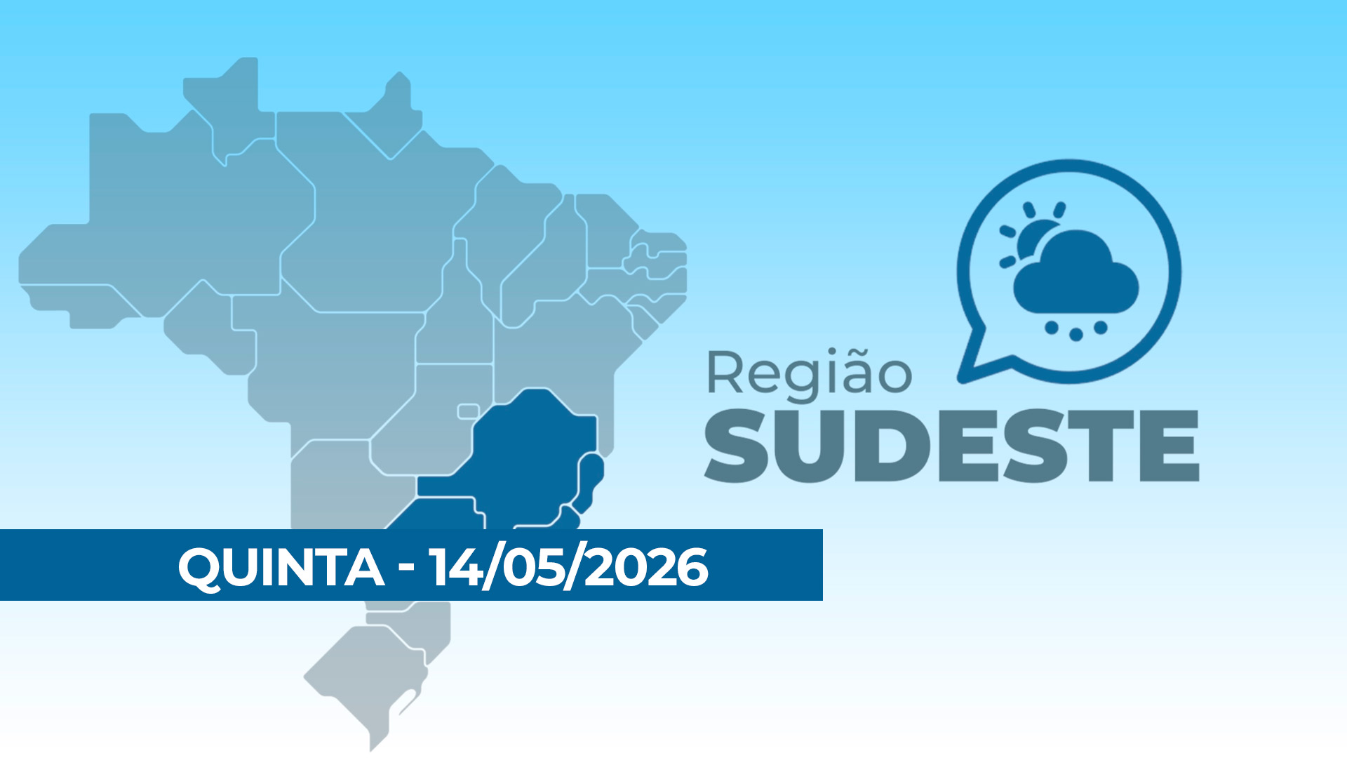 Sudeste amanhece frio, mas temperaturas sobem durante a tarde