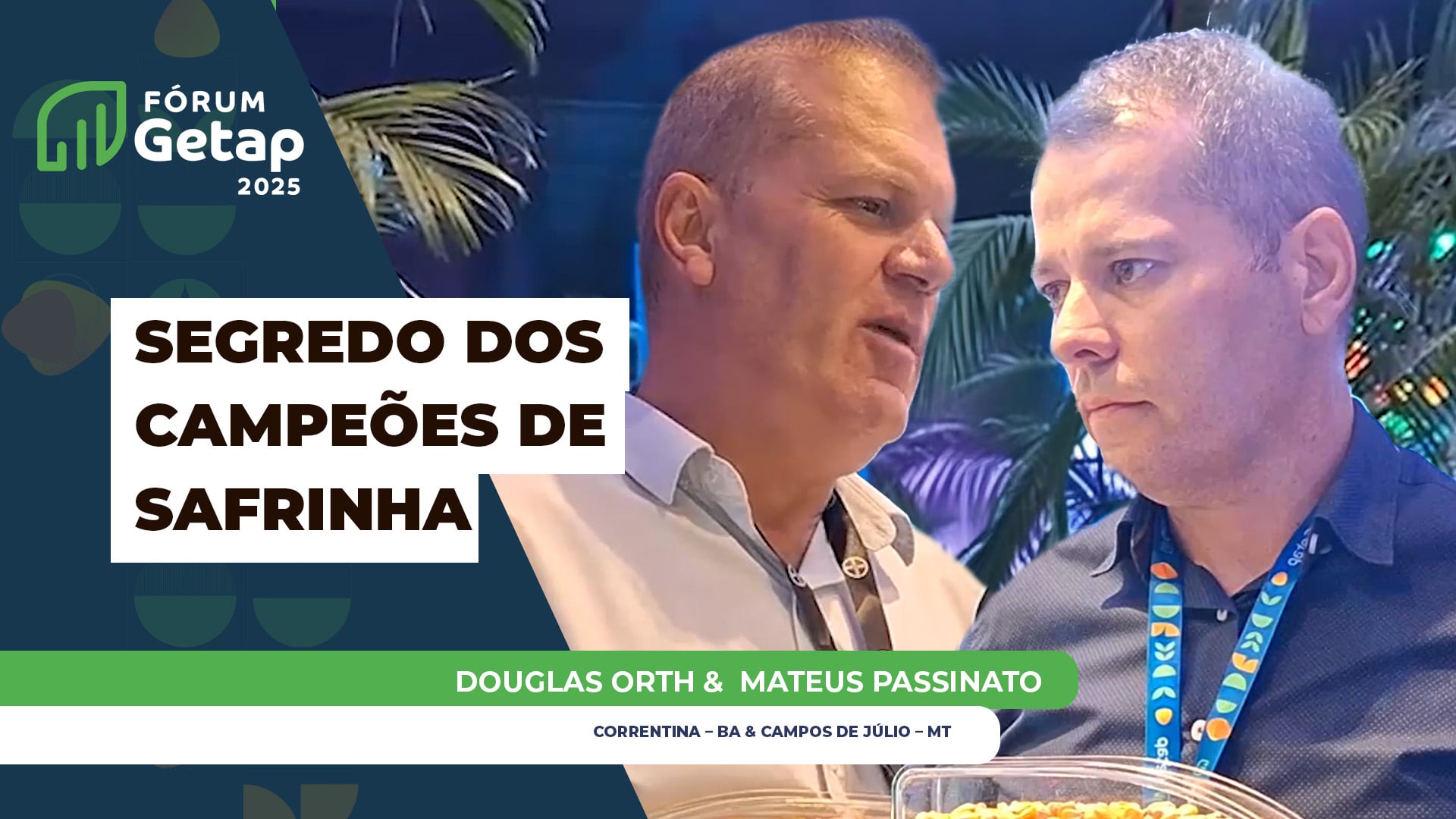 Campeões do Getap Milho de Inverno têm a água como aliados na conversão de produtividade, um com irrigação e outro com reestruturação do solo