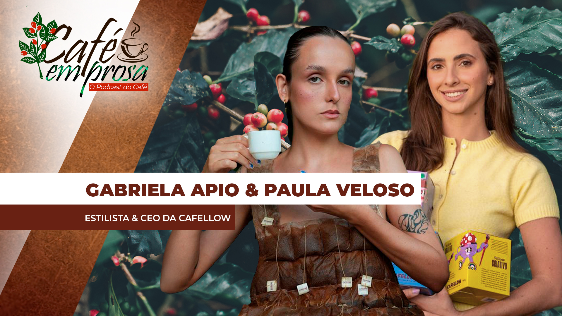 Projeto inovador e criativo une o universo do café com as passarelas de moda no BR