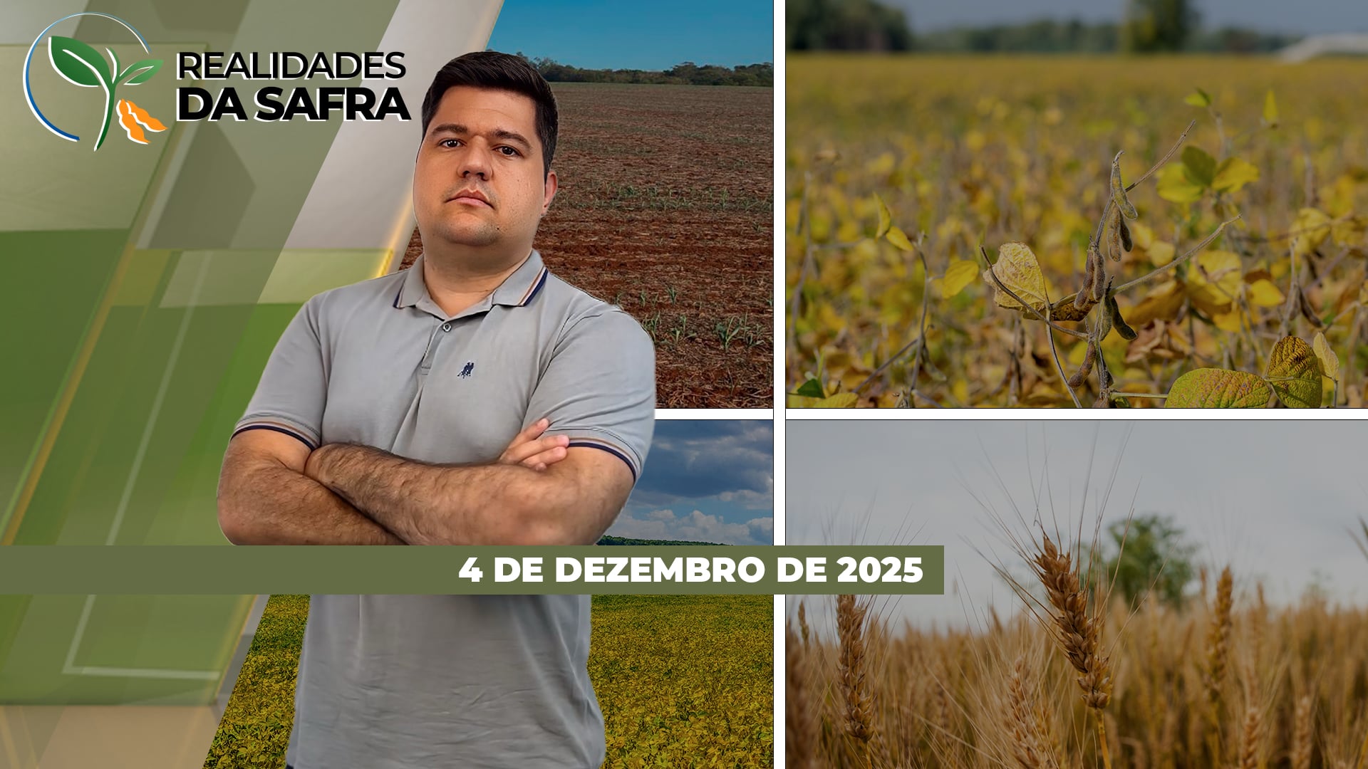 Clima afeta desenvolvimento da soja em Primavera do Leste/MT e contribuí para aumento da pressão de doenças em Londrina/PR