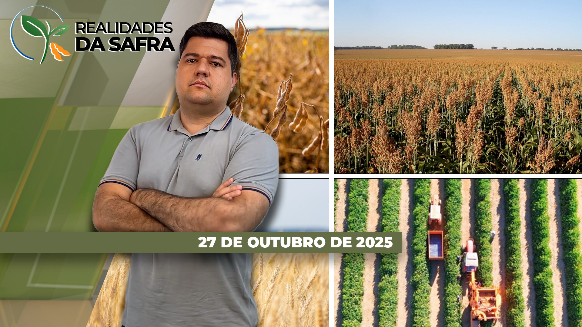 Enquanto Laguna Carapã/MS está finalizando plantio da soja, Júlio de Castilhos/RS está iniciando a semeadura 25/26