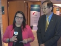 Carla Mendes e Charles Tang - Chairman da Câmara de Comércio Brasil-China - Conferência Anual CEBC 2019 - 16:9