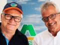 João Batista Olivi e Paulo Pires - Pres. da Fecoagro RS - Cotribá 2020