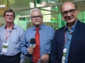 Pedro Christoffoleti , Sérgio Shneider e João Batista Olivi