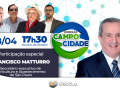 Francisco Matturro, secretário de Agricultura e Abastecimento de São Paulo e presidente da Agrishow, participa do debate desta semana