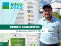 Pedro Sarmento, Analista de transferência tecnológica da Embrapa Arroz e Feijão