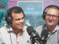 Geraldo Marra, Diretor da Bom Negócio e Wilson Rogério Boscolo, professor Unioeste