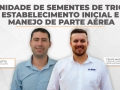 Felipe Michelon e Carlos Pizolotto - Desenv. de Mercado BASF e Pesquisador da CCGL/RTC