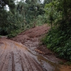 impactos das enchentes na propriedade familiar Granja Santo Antônio