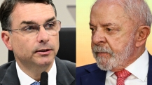 Lula e Flávio Bolsonaro (2)