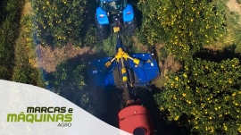 Conheça a roçadeira da Tatu Marchesan desenvolvida para auxiliar na citricultura