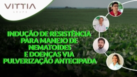 Indução de resistência para manejo de nematoides e doenças via pulverização antecipada - Vittia