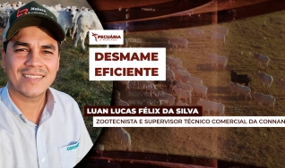 Luan Lucas Félix da Silva - Zootecnista e Supervisor Técnico Comercial da Connan