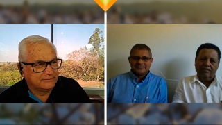 Reginaldo Vilela e Luiz Carlos da Silva - Engenheiro Agrônomo e Gerente da Propriedade